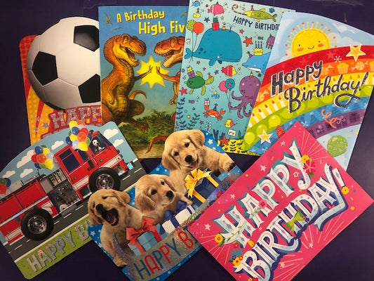 Birthday Card Diecut$2.95