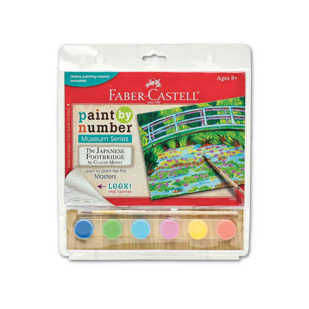 Japanese Footbridge Paint by Numbers