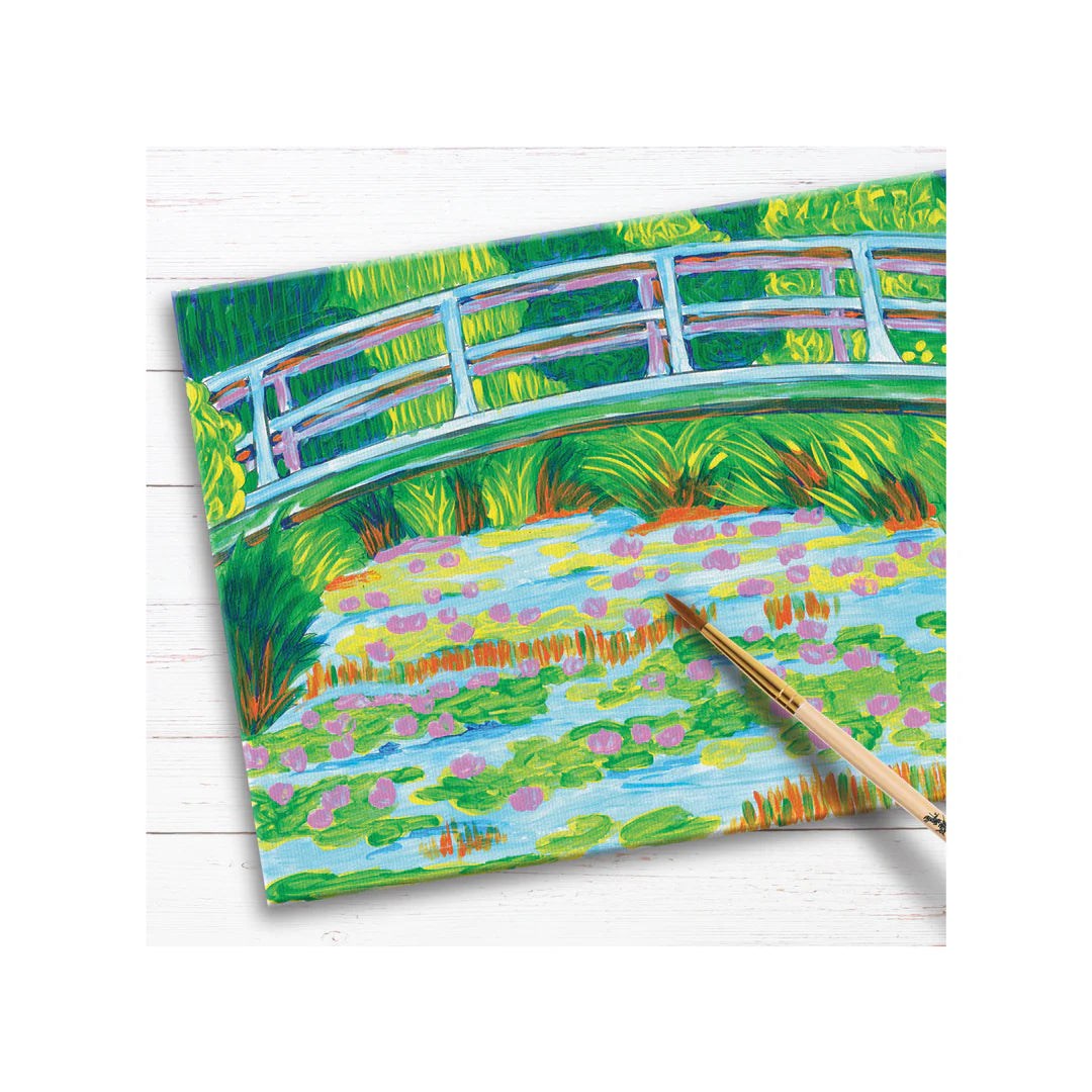 Japanese Footbridge Paint by Numbers