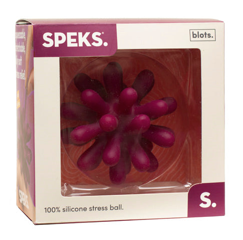 Blots Splatter Maroon