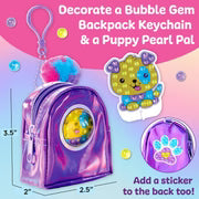 Bubble Gems™ Backpack Keychain Puppy Dog
