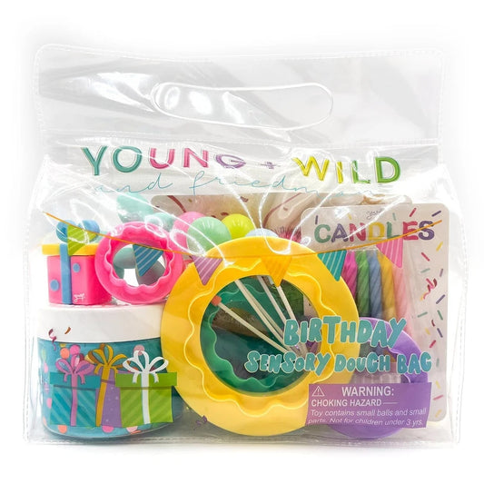 Birthday Sensory Dough Bag