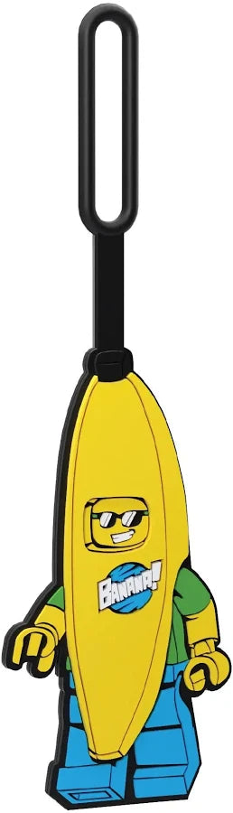 LEGO Banana Guy Silicone Bag Tag