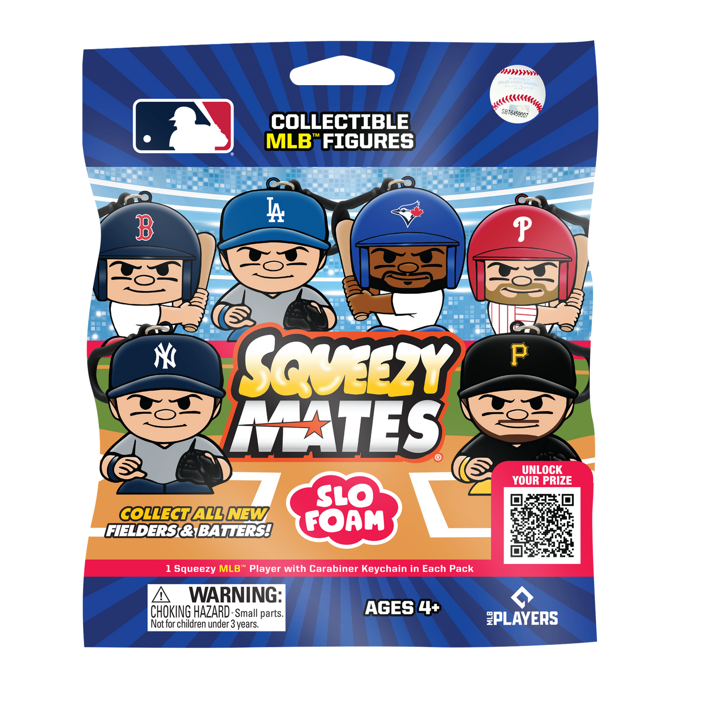 MLB Squeezy Mates Collectible Figures