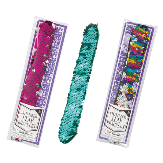 Shimmer Slap Braclets