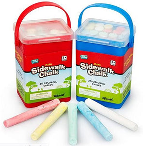 20 Pc Mini Sidewalk Chalk