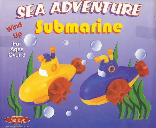 Wind Up Submarine Toy