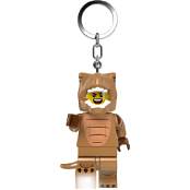 LEGO Minifigures Keychain Light T-Rex Costume Fan