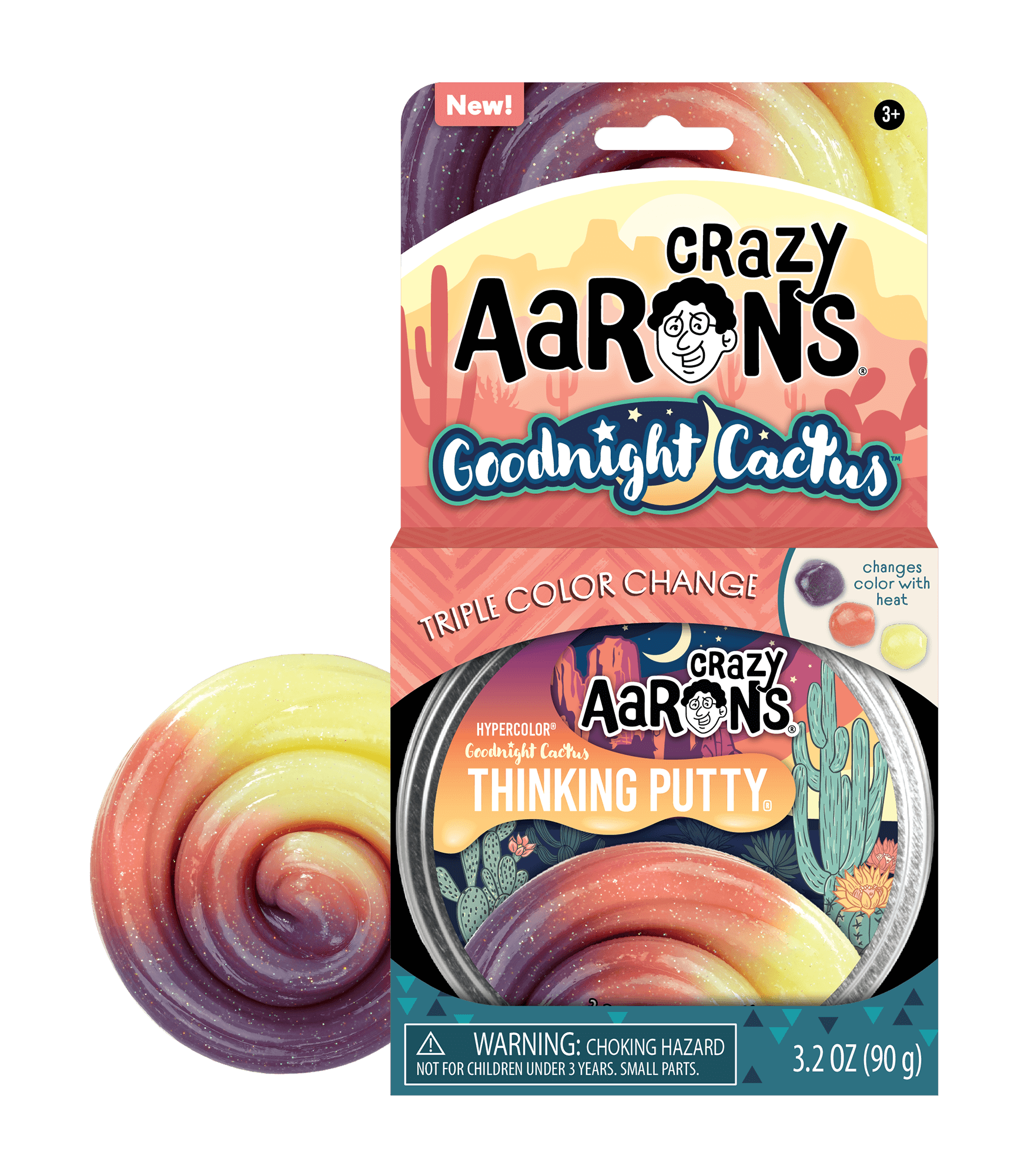 Crazy Aarons Goodnight Cactus 4 Inch Tin-1