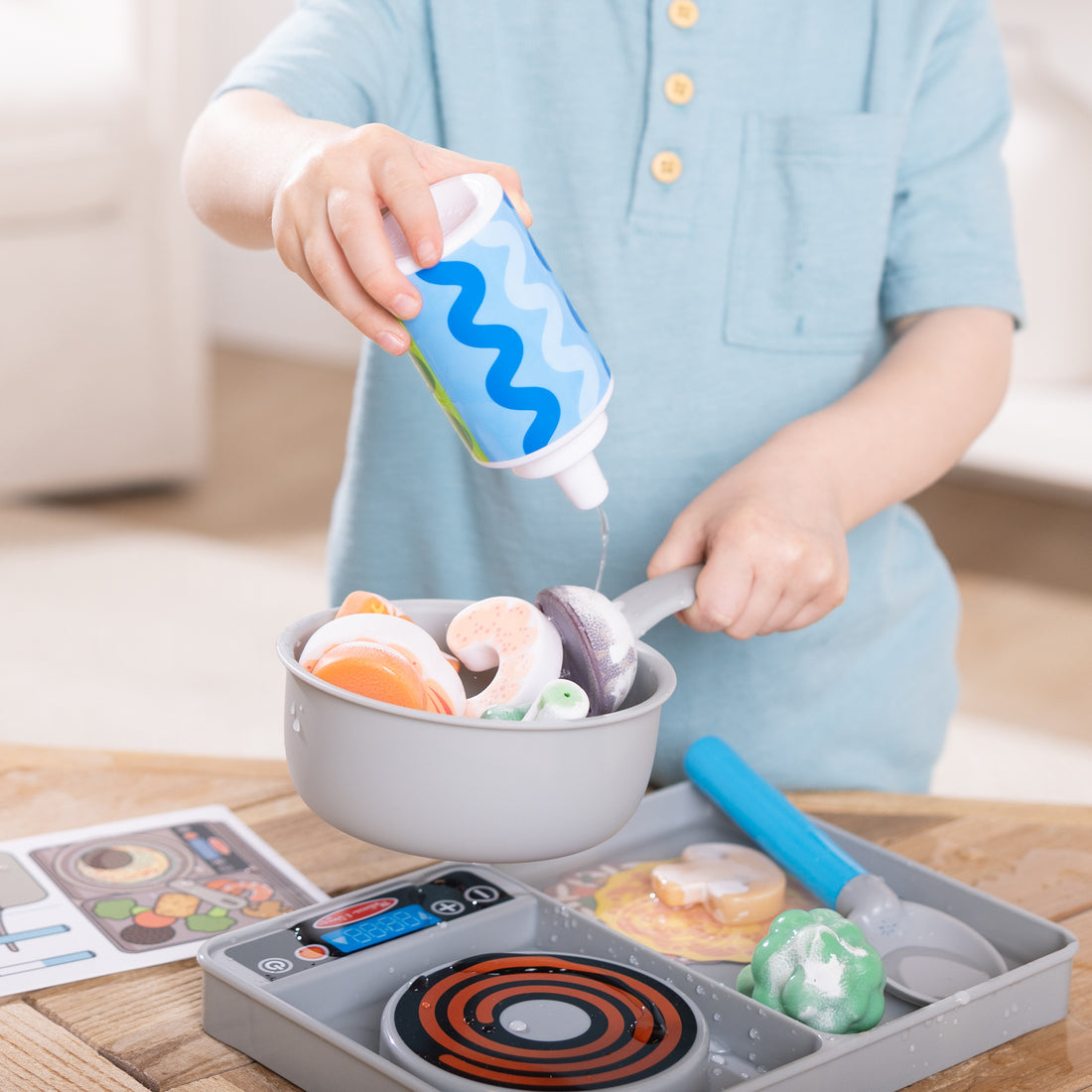 Simmer & Stir Stovetop Play Set with Water WOW! Color Reveal-2