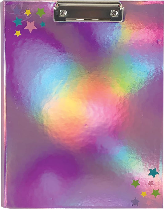 Pink Holographic Clip