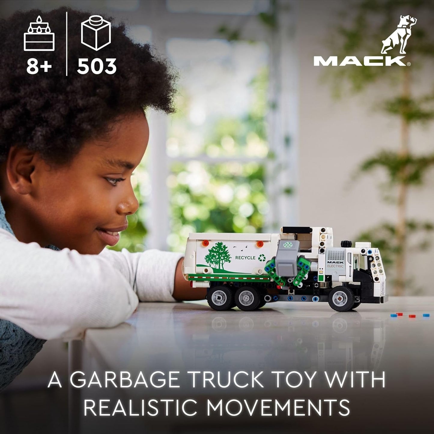 Mack Electric Garbage Tru