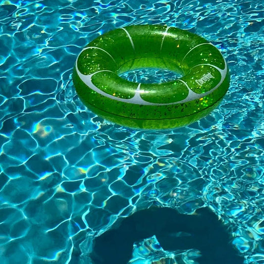 Lime Green Glitter Pool
