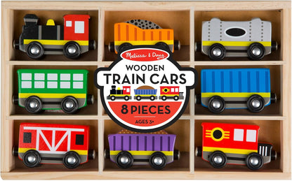 Wooden Train Cars