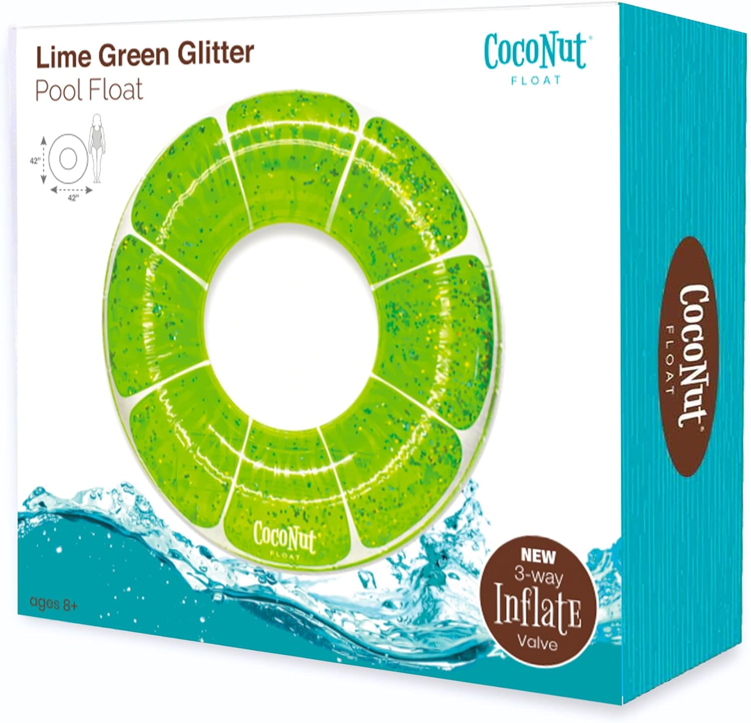 Lime Green Glitter Pool