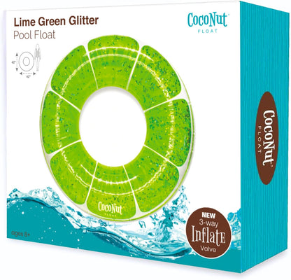Lime Green Glitter Pool
