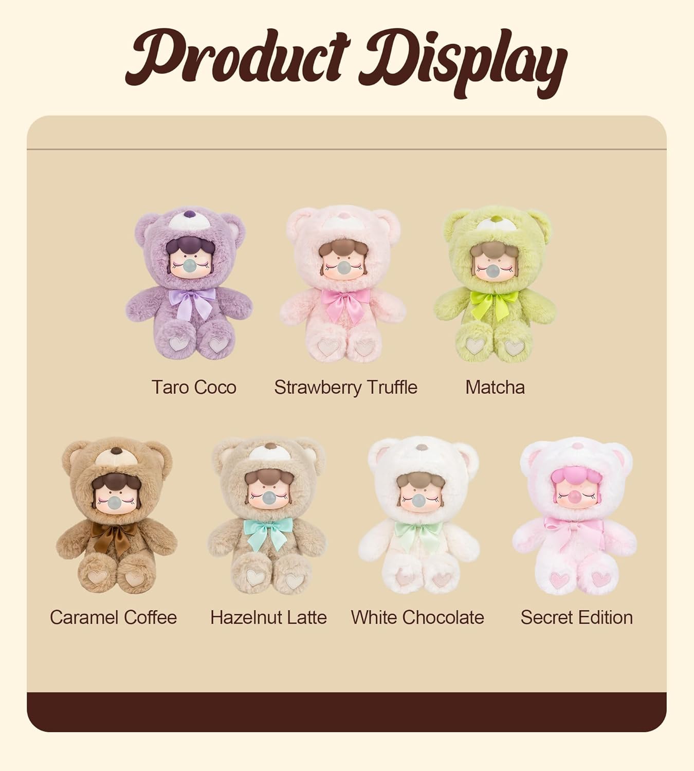 Nanci Chocolate Cute Bear