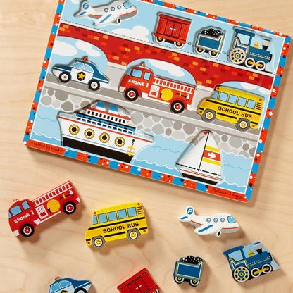 Vehicles Chunky Puzzle