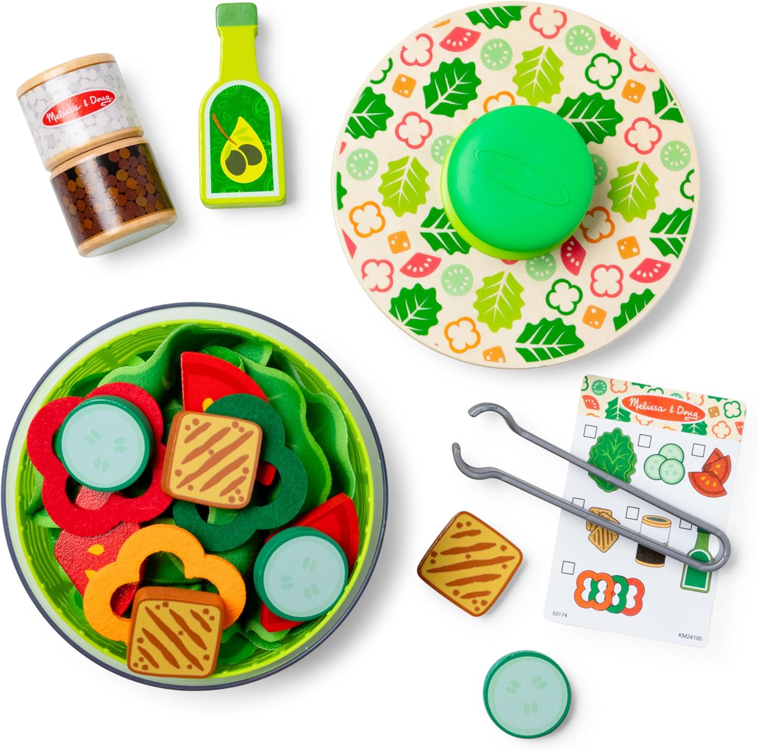 Salad Spinner Play Set-4