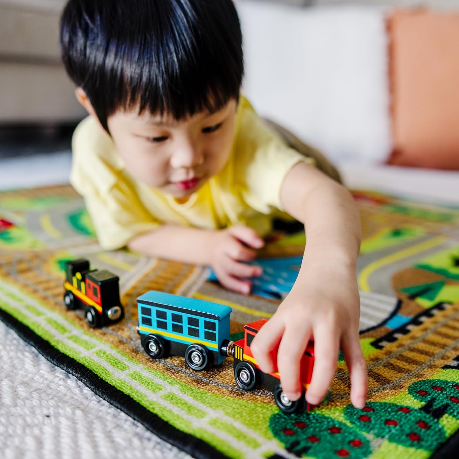 Wooden Train Cars