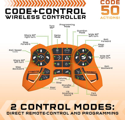 Rex Code + Control Dinosa