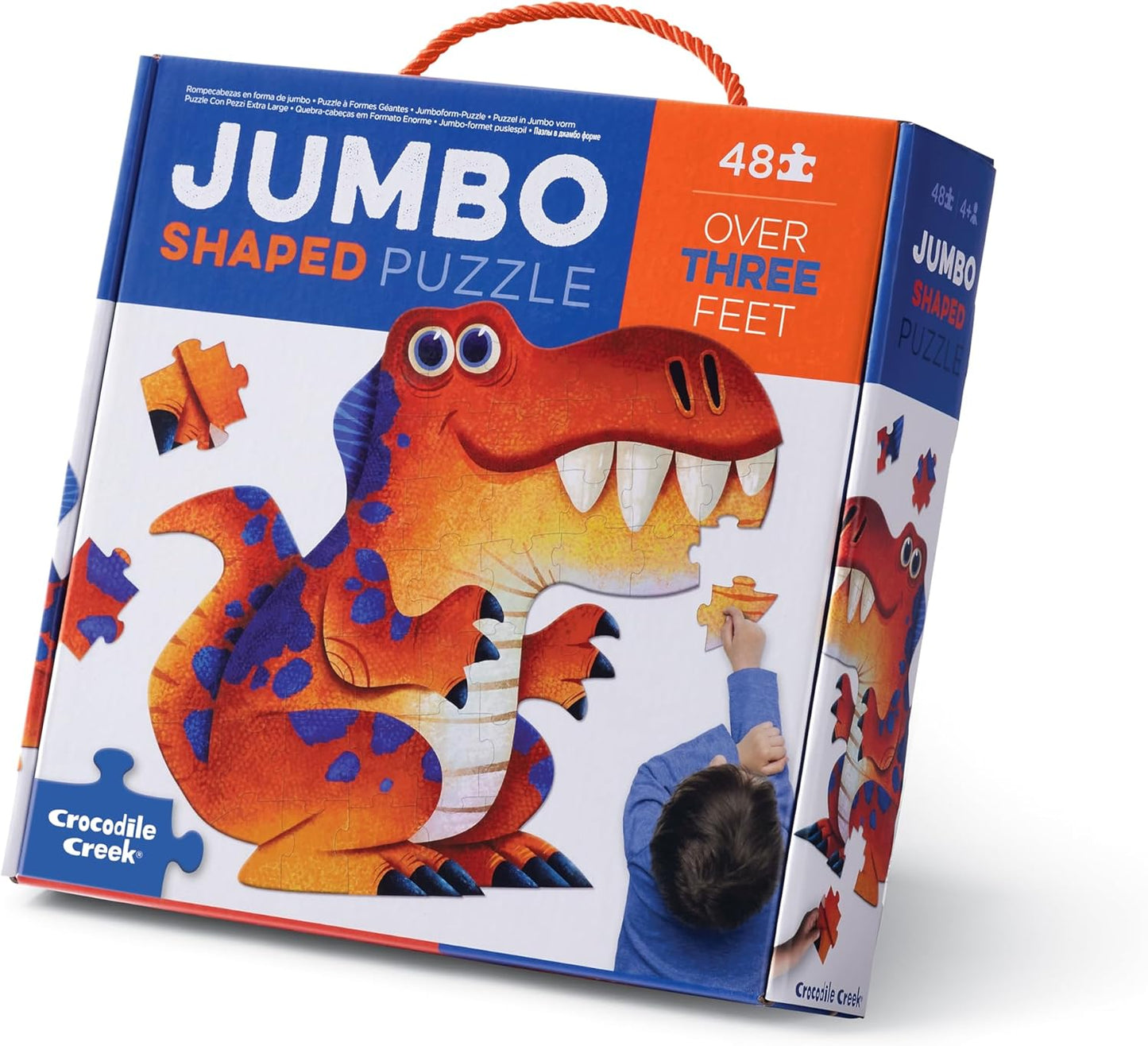 Jumbo Dino Puzzle 48pc