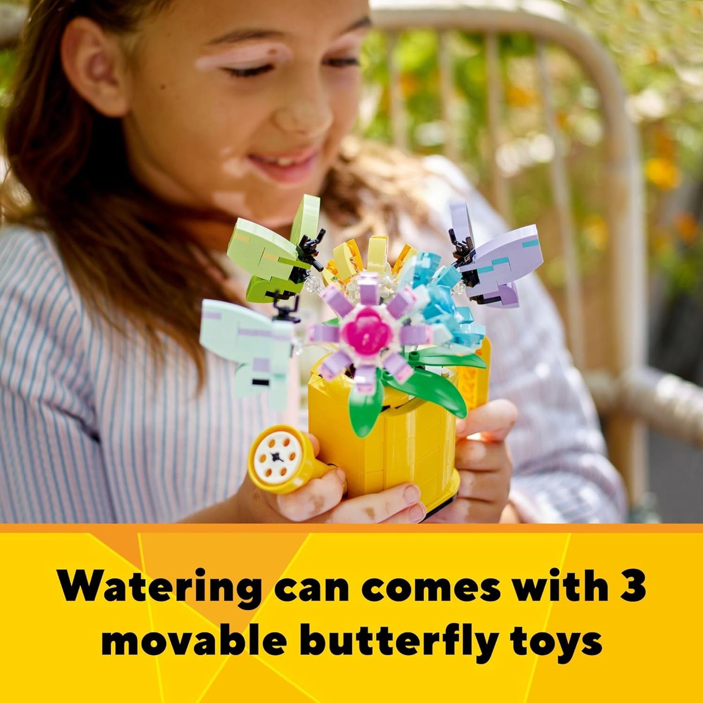 Flower in Watering Can