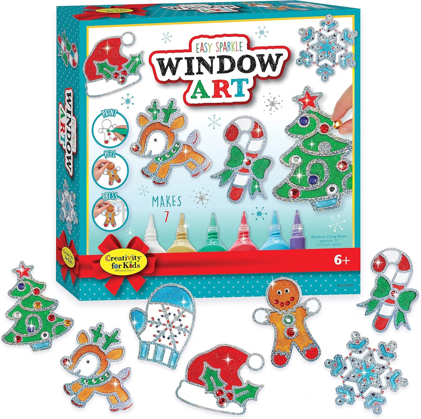 Holiday Sparkl Window Art