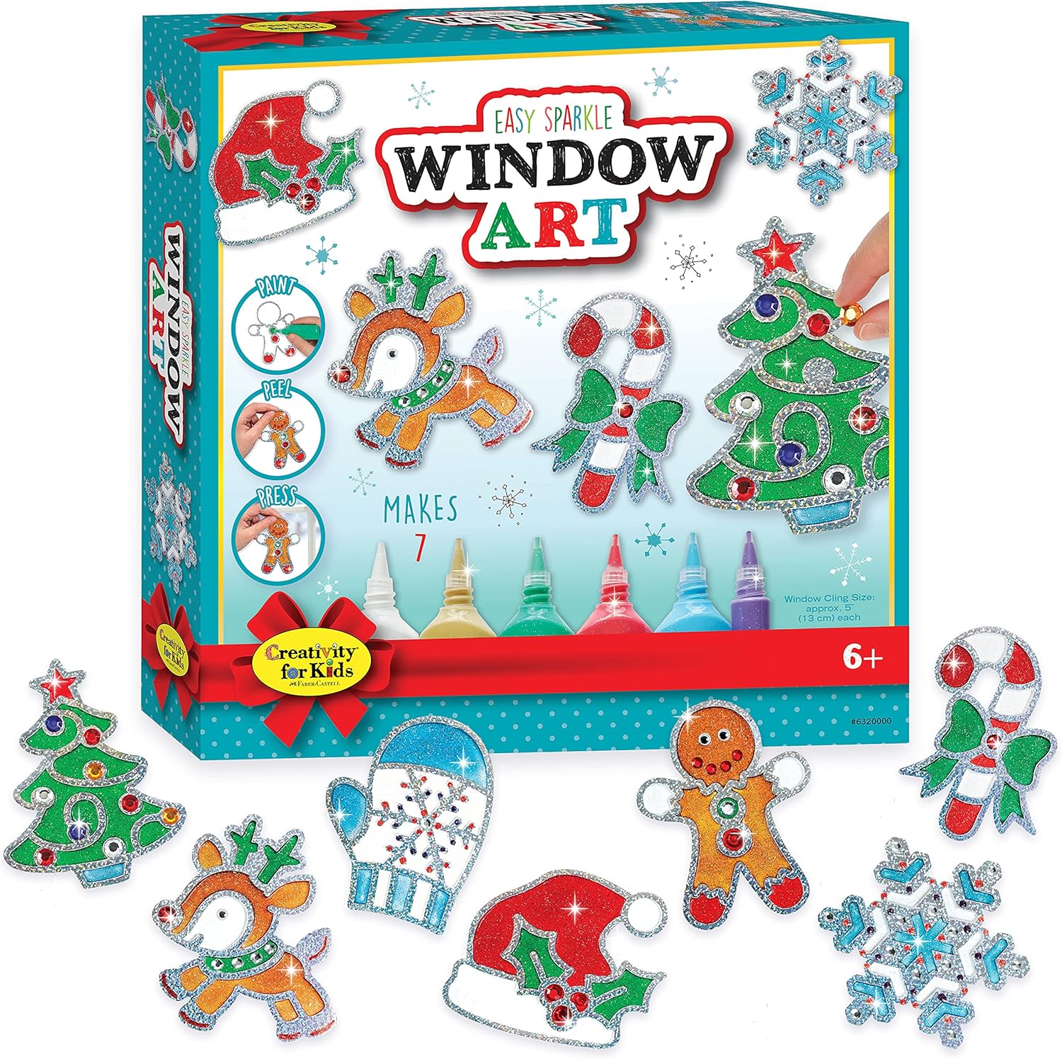Holiday Sparkl Window Art