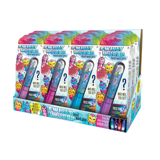 Swirly World Pens Blind