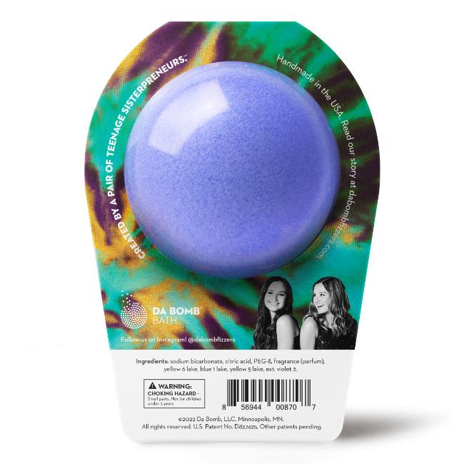 Tie Dye Purple Bomb