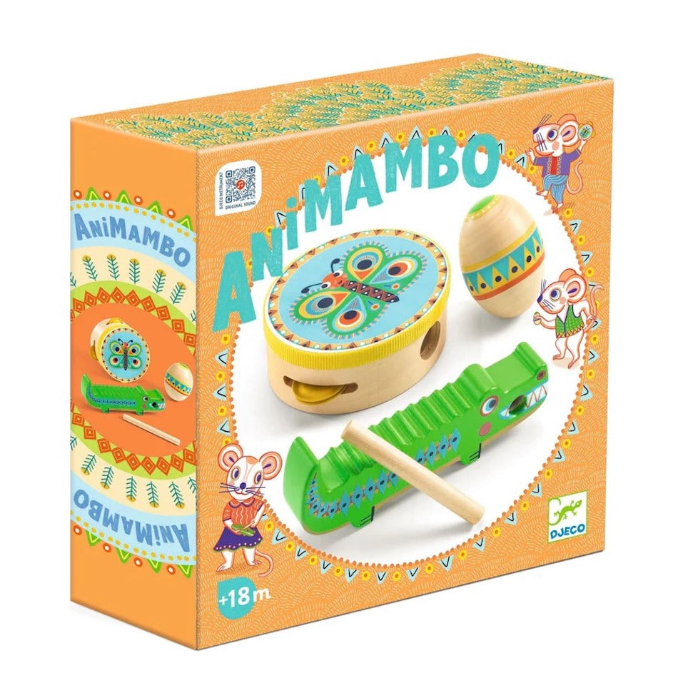 Animambo 3pc Set Maracas