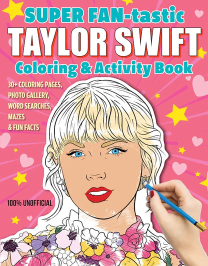 Taylor Swift Color Activity Book-4