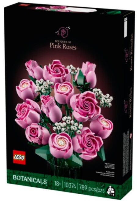 LEGOR Botanicals Bouquet of Pink Roses-1