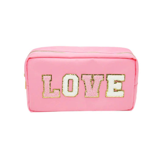 Pink Love Nylon Cosmetic