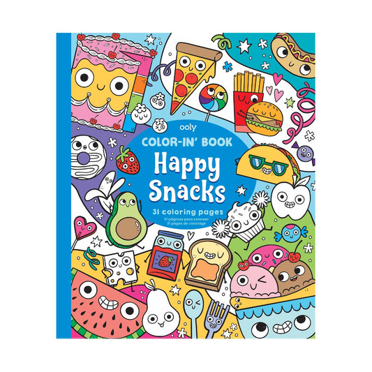 Color Book Happy Snacks