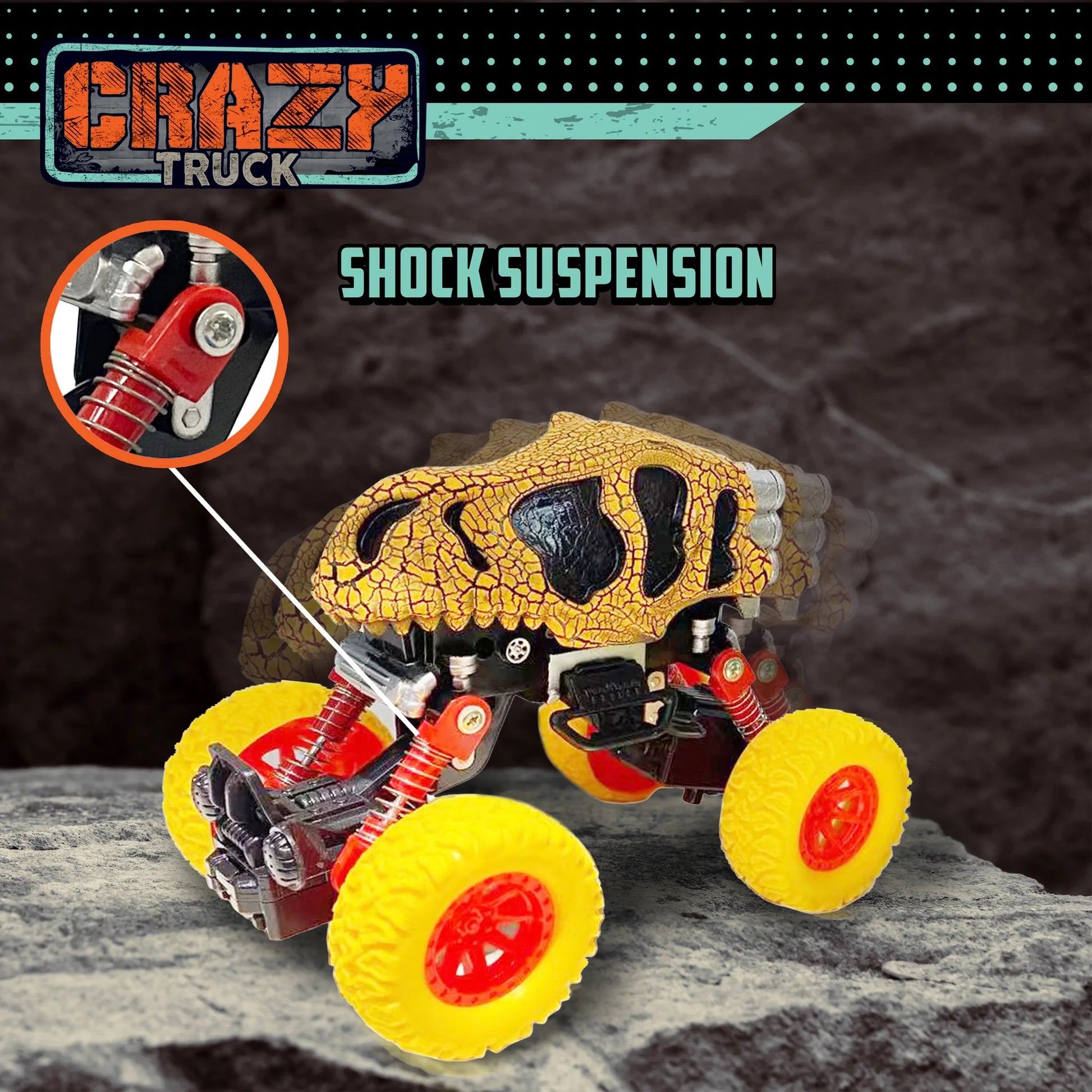 Crazy Truck Dinosaur