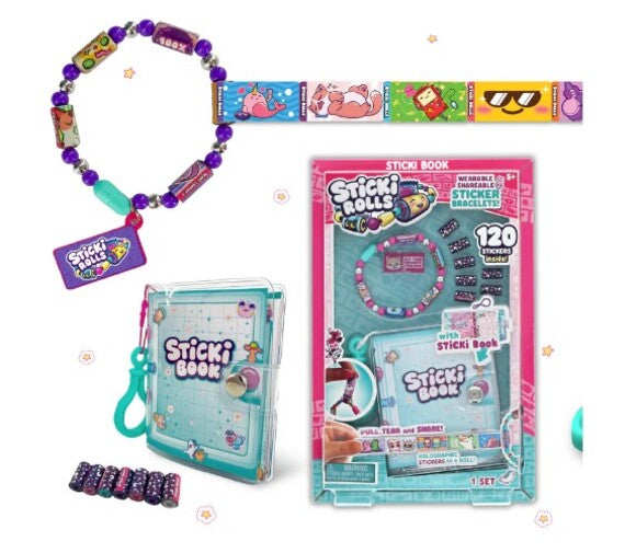 Sticki Rolls Book Pack