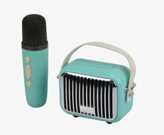 Pocket Karaoke Mic Teal