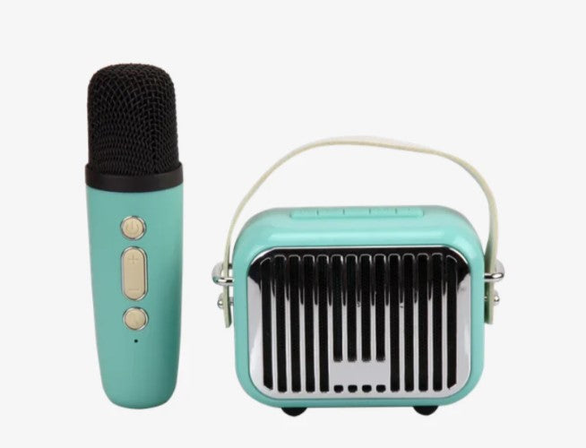 Pocket Karaoke Mic Teal