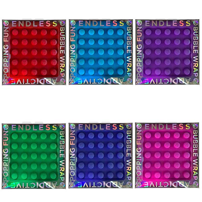 Endless Bubble Wrap Fidge
