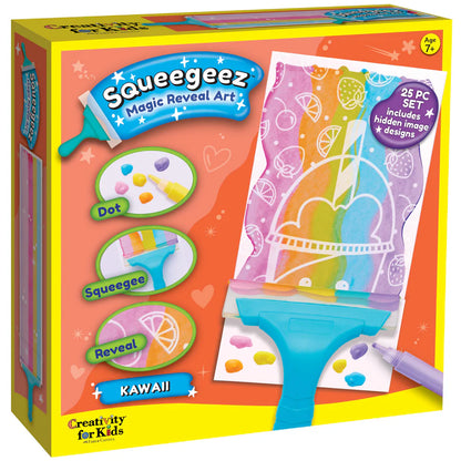 Squeegeez Magic Reveal Art Kawaii