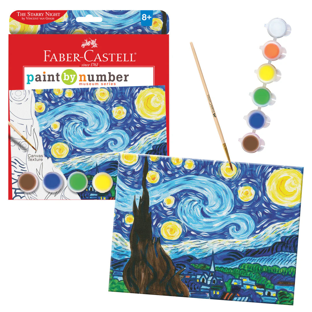 Starry Night Paint by Numbers