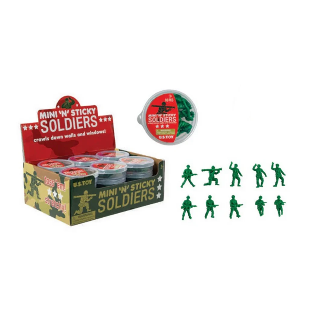 Mini N Sticky  Soldiers