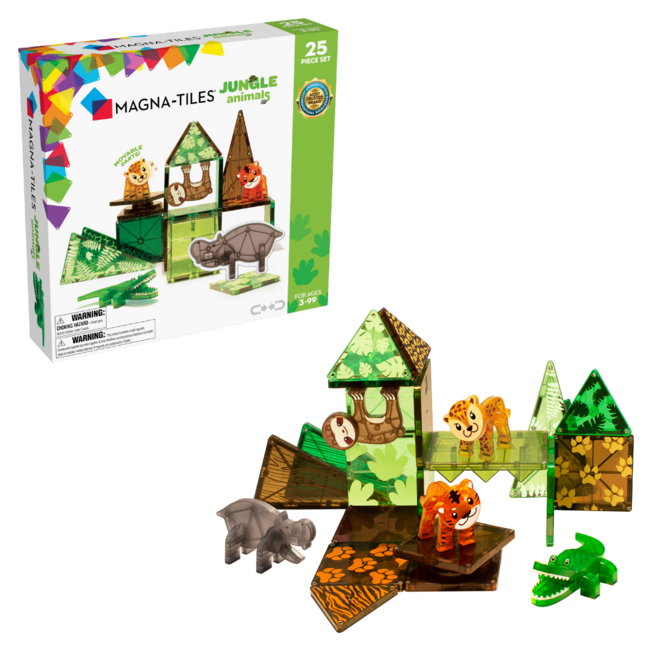 Magnatiles Jungle Animals