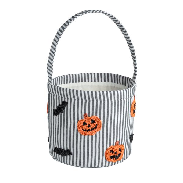 Pumpkin Beads Halloween Bucket