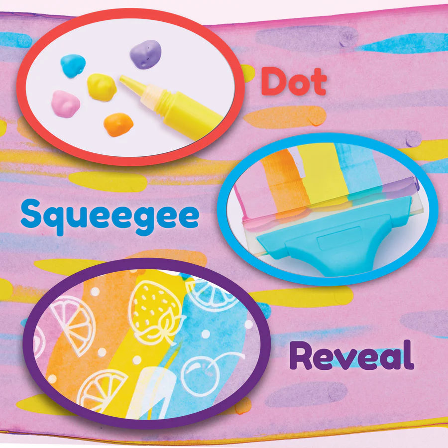 Squeegeez Magic Reveal Art Kawaii