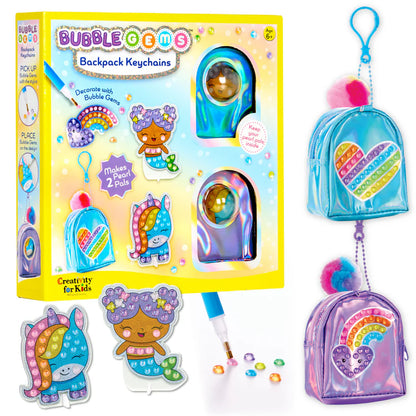 Bubble Gems™ Backpack Keychains